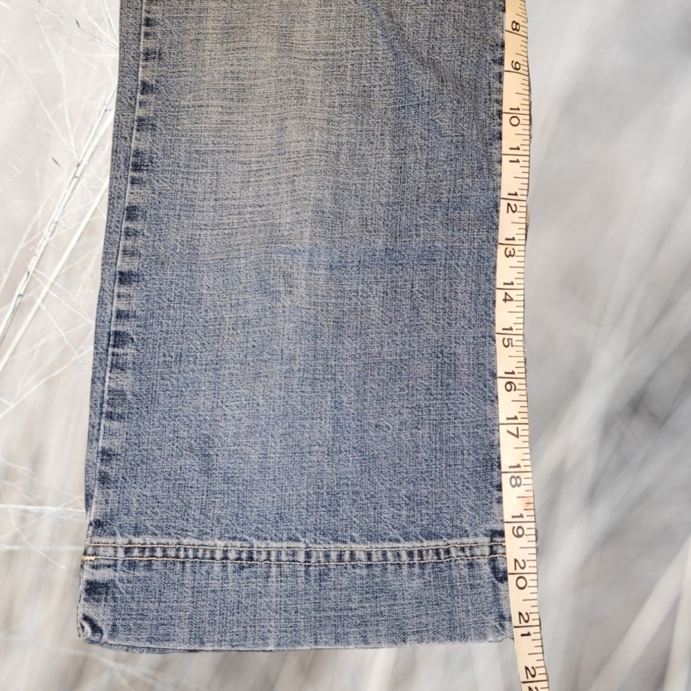 Lucky Brand Vintage Style Rancher Crop Sz 8 - Picture 8 of 10